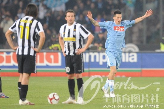  尤文图斯意甲主场不敌那不勒斯